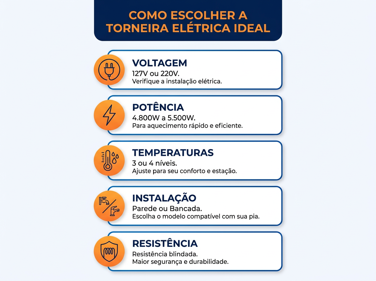 Como escolher as melhores torneiras elétricas: guia de compra