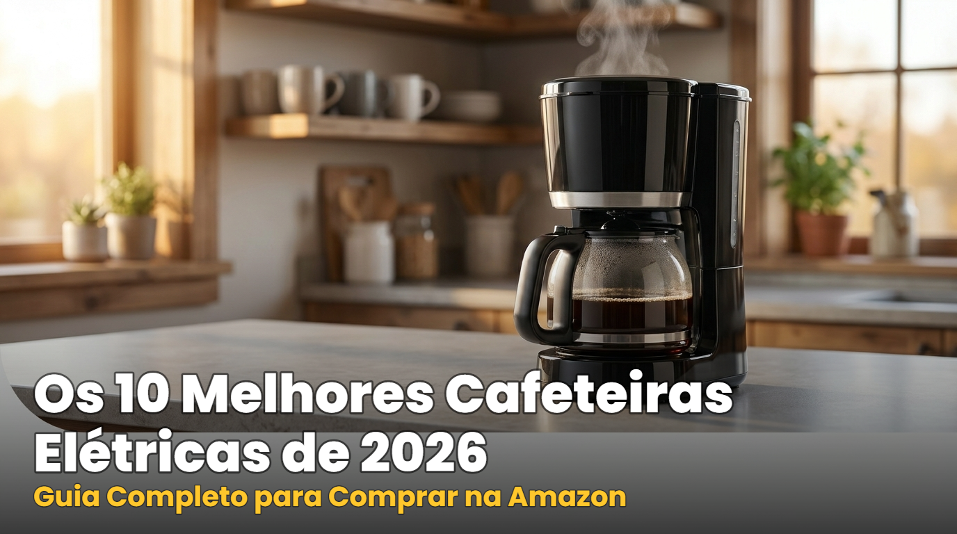 melhores cafeteiras elétricas 2026 - guia comparativo com 10 modelos