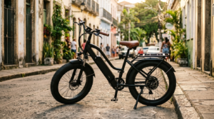 bicicleta elétrica 1000w em rua urbana, sem CNH