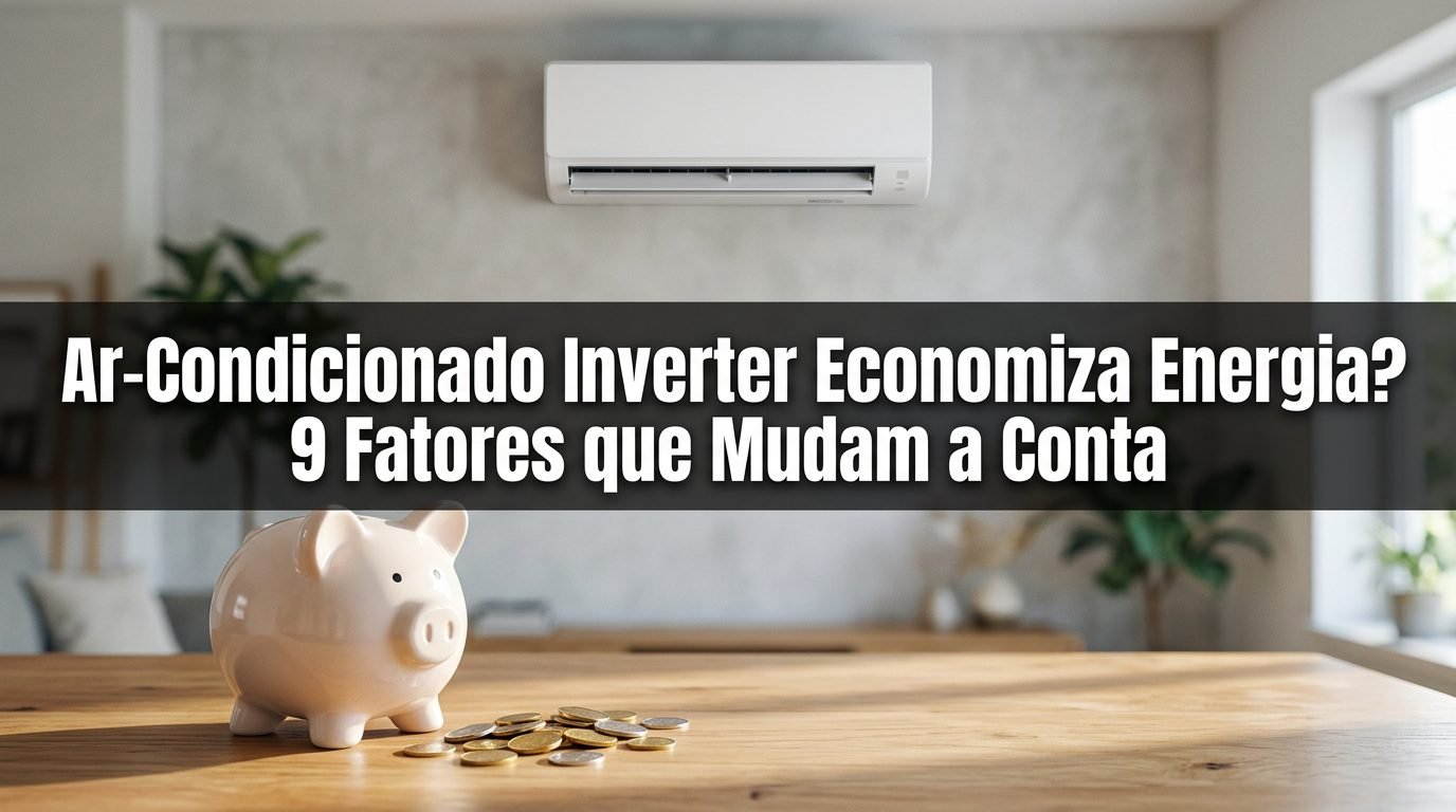 Ar-condicionado inverter economiza energia: 9 fatores que mudam a conta