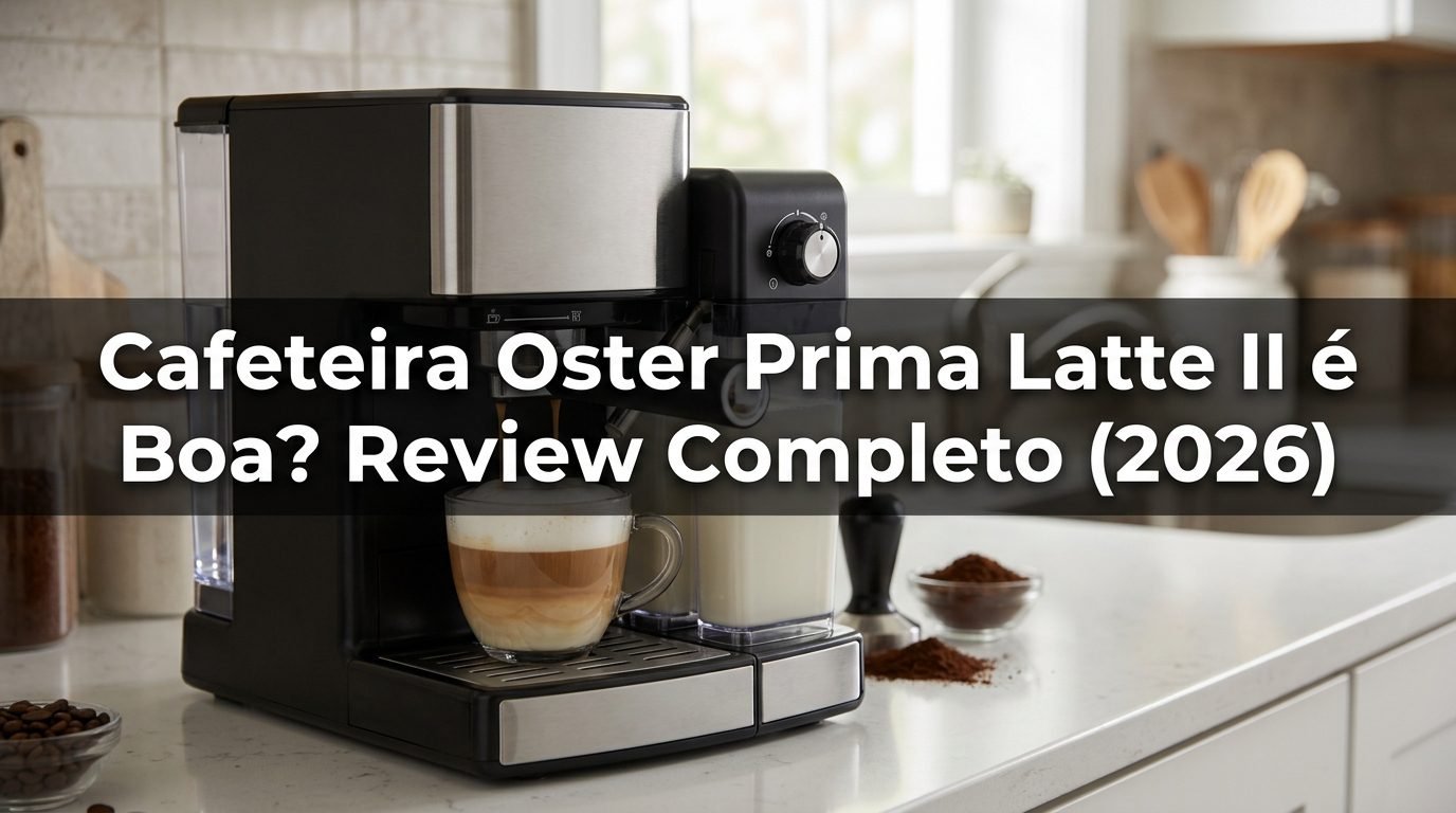 Cafeteira Oster Prima Latte II é boa: review completo